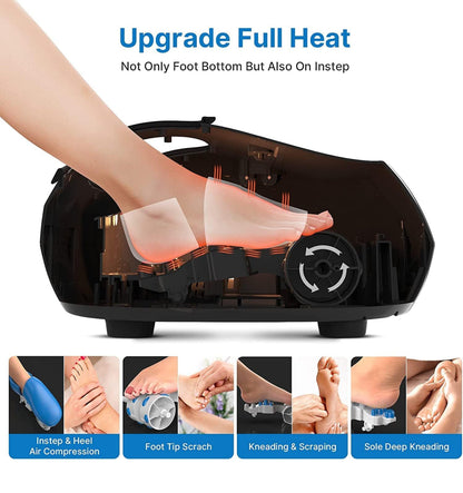 Heated Shiatsu Foot Massager Pro