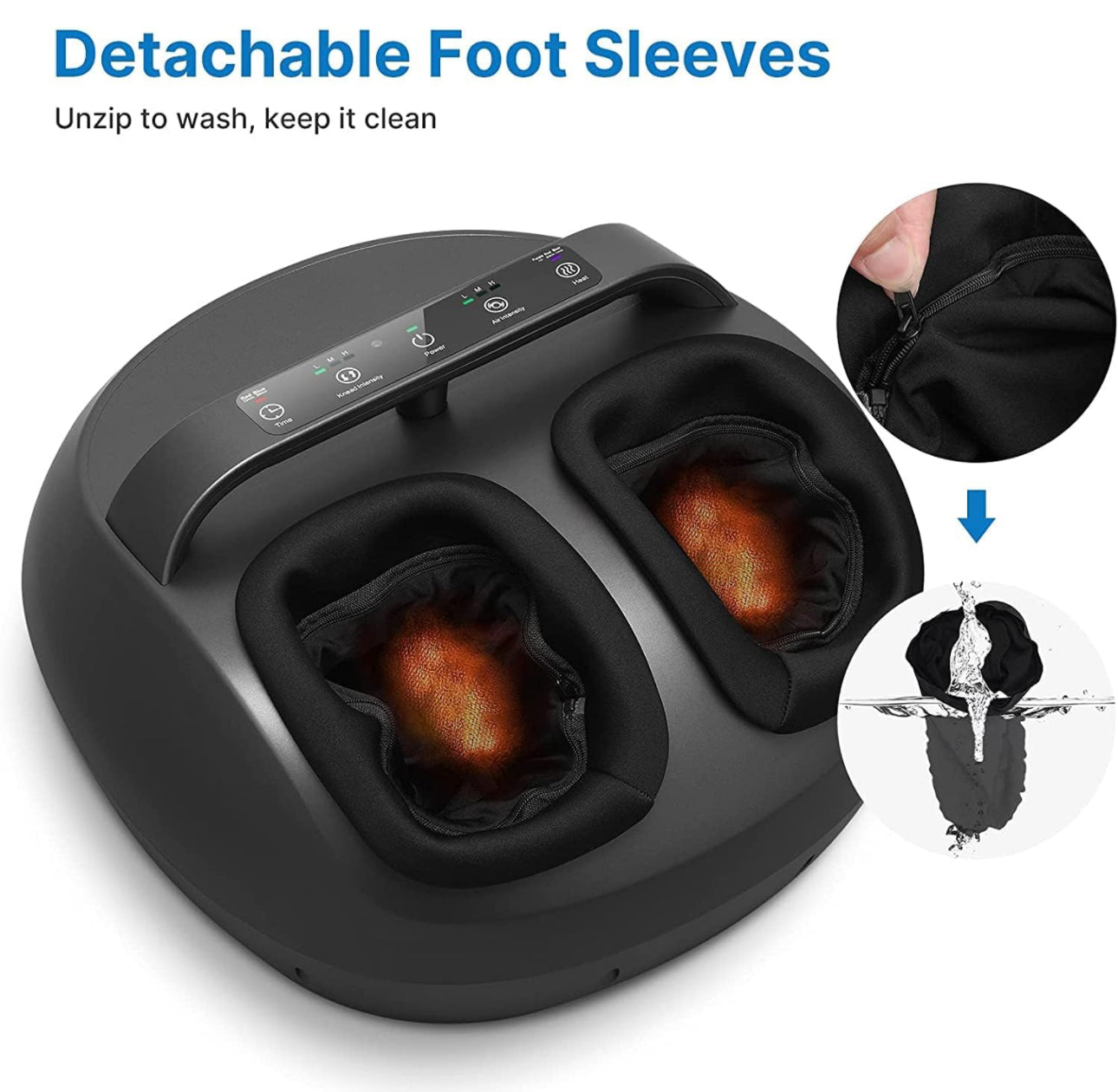 Heated Shiatsu Foot Massager Pro